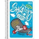 caderno linguagem d+ espiral 96 folhas