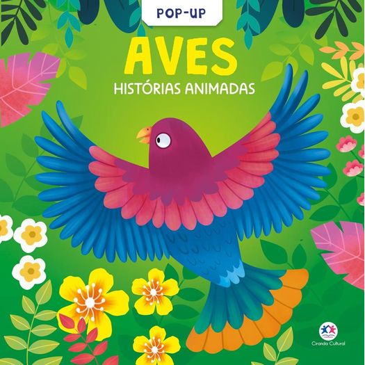 pop-up aves - histórias animadas