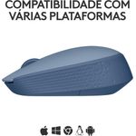 mouse-wireless-m170-azul-claro---logitech