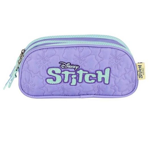 estojo triplo stitch matelassê roxo estojo triplo stitch matelassê roxo