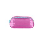 estojo triplo stitch metalizado roxo