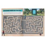 um filme minecraft - livro oficial de atividades