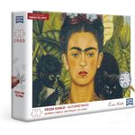 quebra-cabeca-1000-pecas-colecao-obras-de-arte-frida-kahlo--auto-retrato