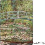 quebra-cabeça 500 peças - coleção obras de monet: ponte sobre uma lagoa