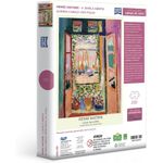 quebra-cabeça 1000 peças coleção obras de arte matisse: a janela