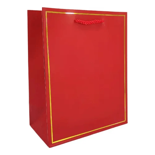 sacola p/presente luxo vermelho gg 30x41,5x12cm 14954 gatte