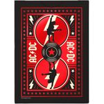 jogo de cartas baralho bicycle ac/dc