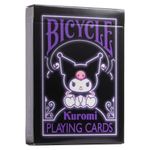 jogo de cartas baralho bicycle kuromi