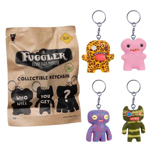 chaveiro fuggler colecionável surpresa 6cm (diversos)