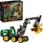 ceifeira com rodas john deere 1470h (42218) - lego