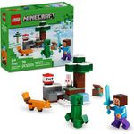 minecraft - aventura do steve na taiga (21583) - lego