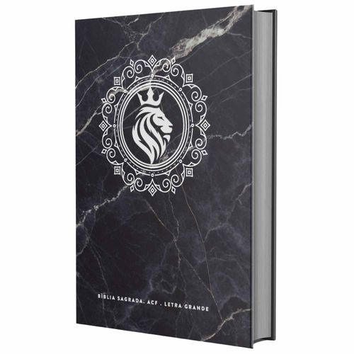 bíblia sagrada acf - leão rei - letra grande