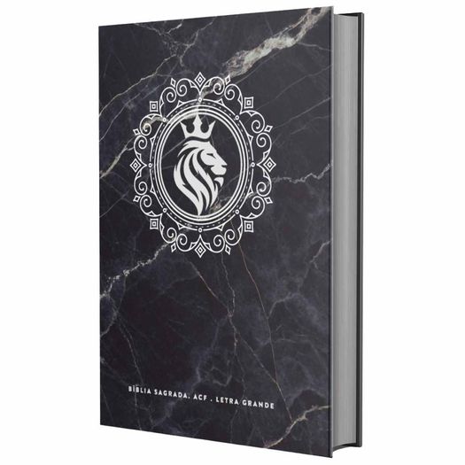 bíblia sagrada acf - leão rei - letra grande