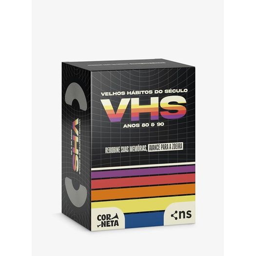jogo de cartas vhs  - velhos hábitos do século  - 80 & 90