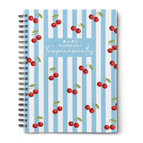 planner devocional temperamentos - cereja