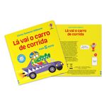 lá vai o carro de corrida