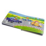 lá vai o carro de corrida