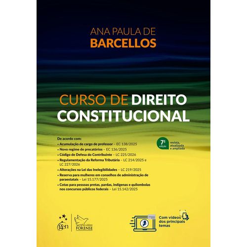 curso de direito constitucional