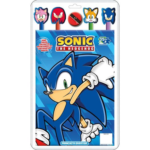 sonic prancheta divertida sonic prancheta divertida