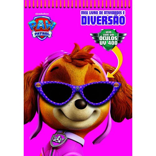 patrulha canina meu livro de atividades e diversão