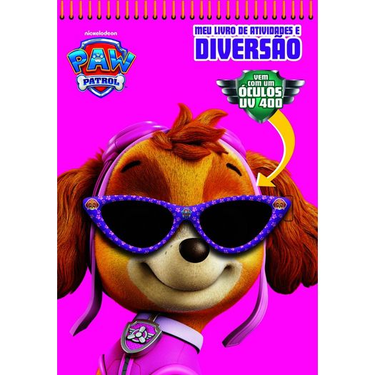 patrulha canina meu livro de atividades e diversão patrulha canina meu livro de atividades e diversão