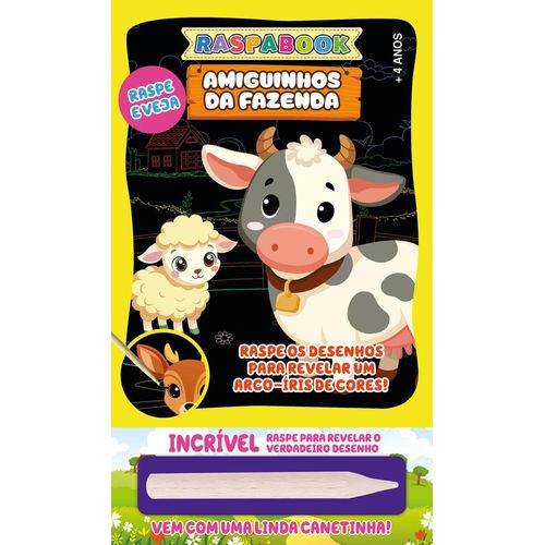 raspabook amiguinhos da fazenda