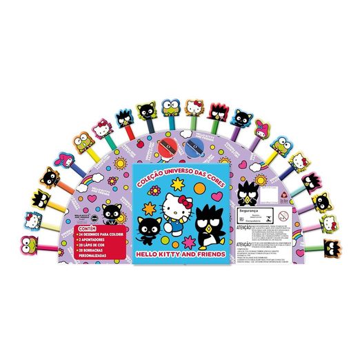 hello kitty and friends coleção universo das cores hello kitty and friends coleção universo das cores