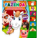 sons da fazenda divertida - o cavalo cadu - livro sonoro
