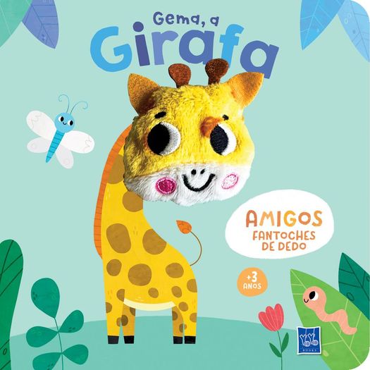 amigos fantoches de dedo - gema a girafa amigos fantoches de dedo - gema a girafa