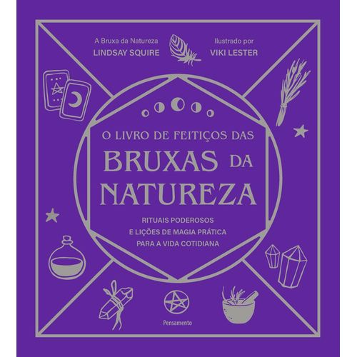 o livro de feitiços das bruxas da natureza