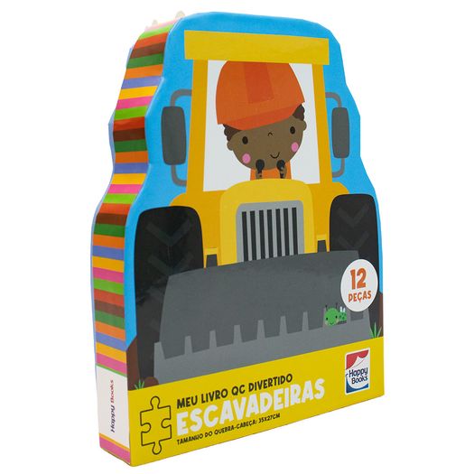 meu livro qc divertido escavadeiras