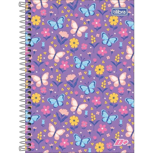 caderno linguagem espiral feminino d+ caderno linguagem espiral feminino d+