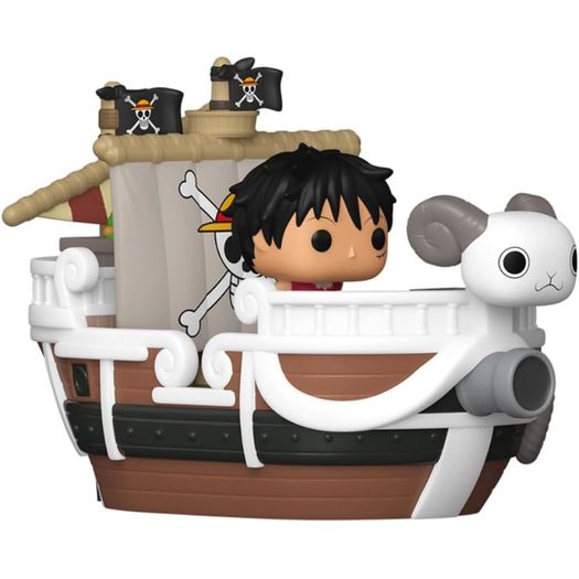 one piece - monkey d. luffy and going merry (bitty pop) - funko one piece - monkey d. luffy and going merry (bitty pop) - funko