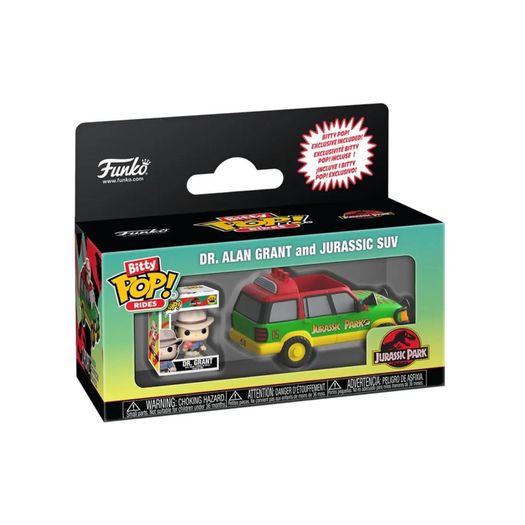 jurassic-park---dr.-alan-grant-and-jurassic-suv--bitty-pop----funko