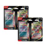 pokémon - mega evolução 2 - blister quadruplo - fogo fantasmagorico