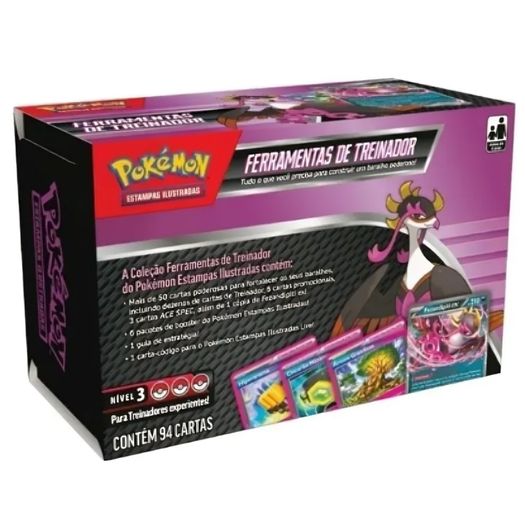 pokémon - ferramentas de treinador fezandipiti ex