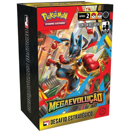 pokémon mega evolução 01  - desafio estratégico - mega evolução