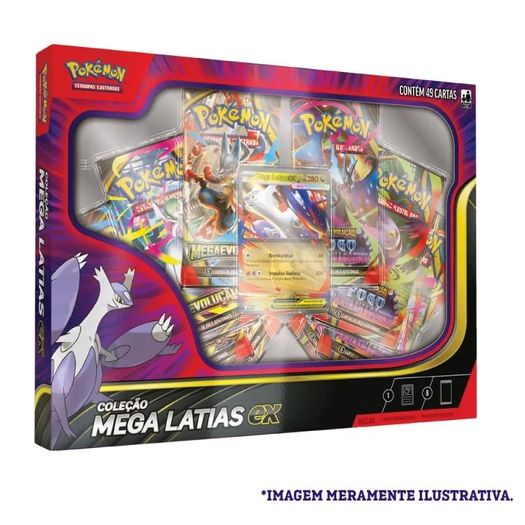 pokémon - mega latias ex box