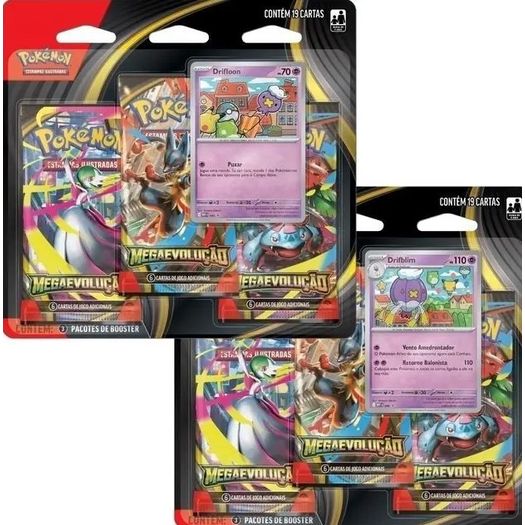 pokémon mega evolução 1 - blister triplo - mega evolução pokémon mega evolução 1 - blister triplo - mega evolução