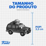 jurassic park - dr alan grant and jurassic suv (bitty pop) - funko