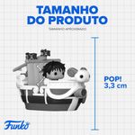 one piece - monkey d. luffy and going merry (bitty pop) - funko