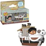 one piece - monkey d. luffy and going merry (bitty pop) - funko