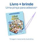 mini casas - livro de adesivos sweet & cosy + uma pinça para adesivo