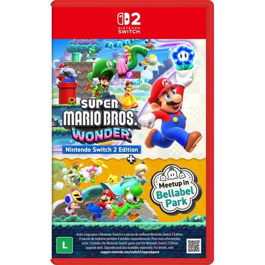 super mario bros. wonder + meetup in bellabel park - nintendo switch 2 edition