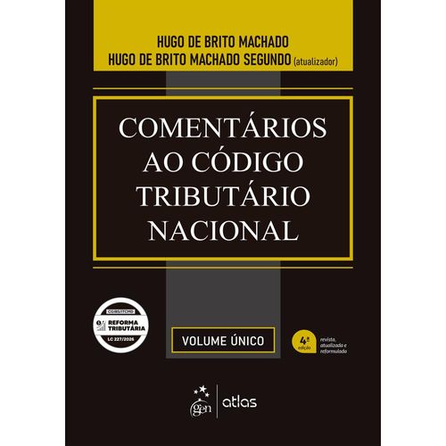 comentários ao código tributário nacional