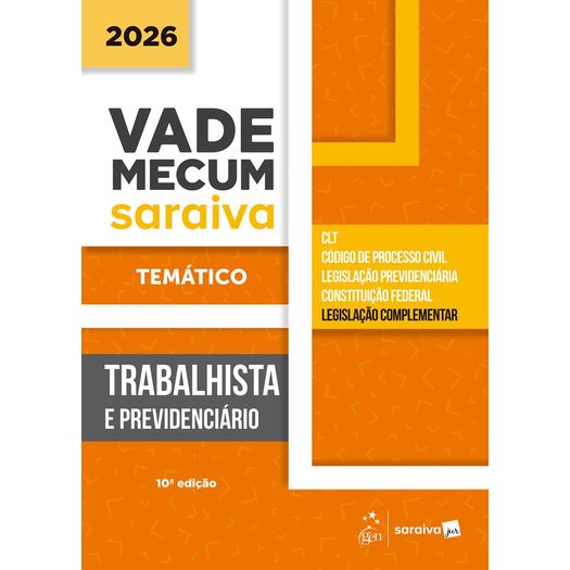 vade mecum trabalhista e previdenciário - temático