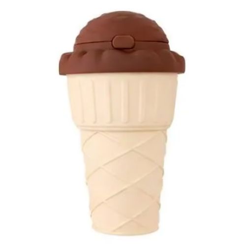 garrafa 500ml plástico sorvete casquinha diversos modelos