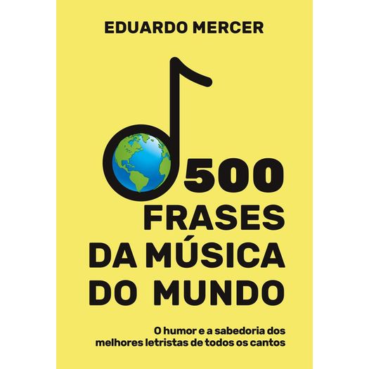 500 frases da música do mundo