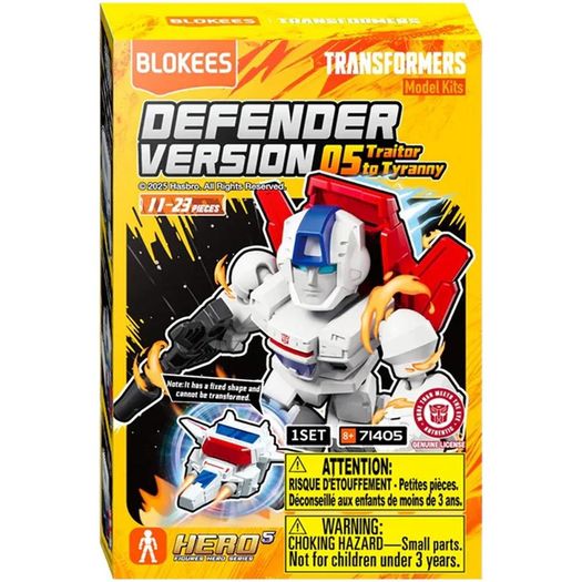 transformers - defender version 05 - traitor to tyranny (model kit) - blokees transformers - defender version 05 - traitor to tyranny (model kit) - blokees