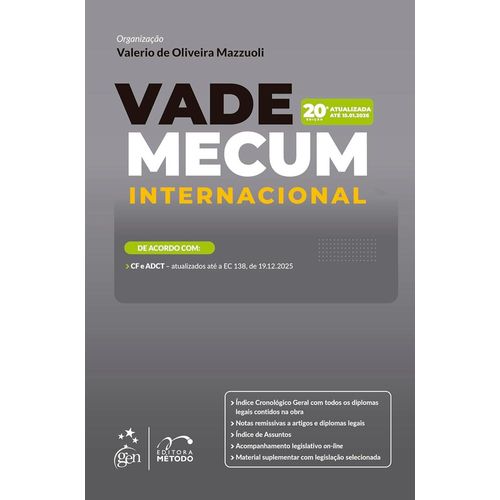 vade mecum - internacional 2026 - metodo